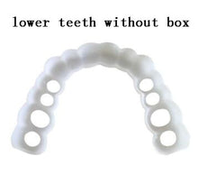 Load image into Gallery viewer, Whitening Snap On Smile Perfect Smile Fits Most Comfortable Denture Care False Dental Teeth Veneers Upper Teeth &amp; Lower Teeth