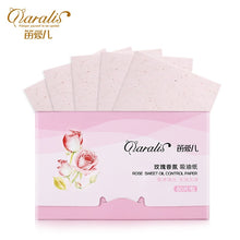 Load image into Gallery viewer, 1Pack=80pcs ProtableFacial Absorbent Paper Oil Control Wipes Green Tea Absorbing Sheet Matcha Oily Face Blotting Matting Tissue
