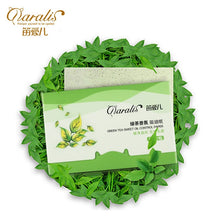 Load image into Gallery viewer, 1Pack=80pcs ProtableFacial Absorbent Paper Oil Control Wipes Green Tea Absorbing Sheet Matcha Oily Face Blotting Matting Tissue